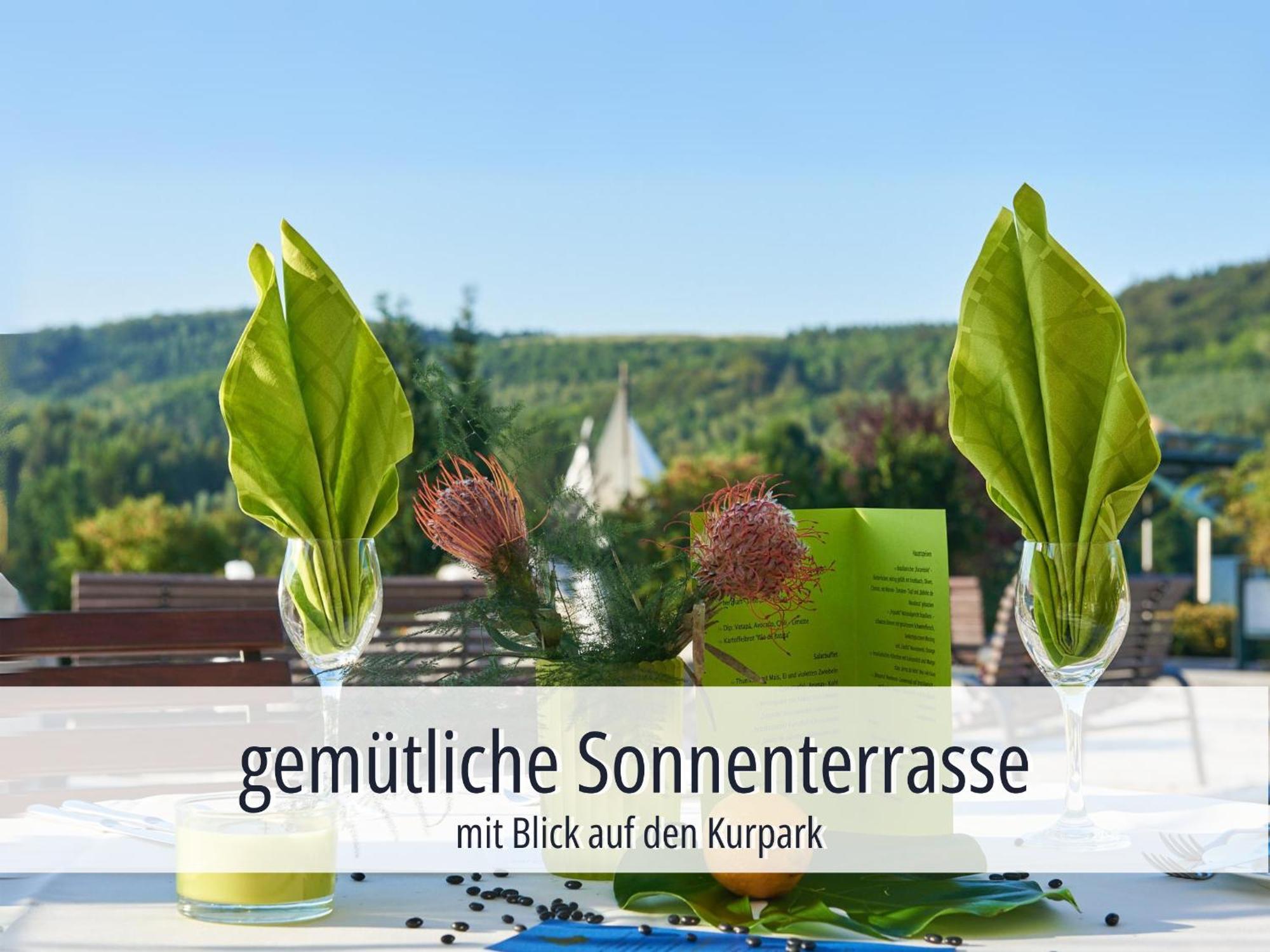 באד שלמה Hotel Am Kurhaus Mit Erstem Ayurveda Center Sachsens - Direkt Am Gesundheitsbad Actinon & Kurpark מראה חיצוני תמונה